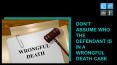 Don’t Assume Who The Defendant Is In A Wrongful Death Case PowerPoint PPT Presentation