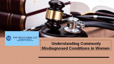 Understanding Commonly Misdiagnosed Conditions in Women