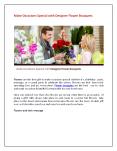 Make Occasions Special with Designer Flower Bouquets PowerPoint PPT Presentation