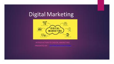 Digital Marketing