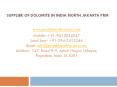 Supplier of Dolomite in India North Jakarta PRM PowerPoint PPT Presentation