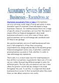 Accountancy Services for Small Businesses | Raoandross.ae PowerPoint PPT Presentation