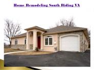 Home Remodeling South Riding VA