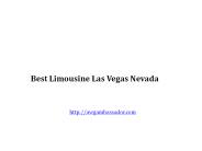 Limousine Las Vegas Nevada
