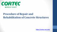 Procedure of Repair and Rehabilitation of Concrete Structures