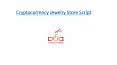 Cryptocurrency Jewelry Store Multi Vendor Shopping Script - READYMADE CLONE