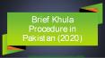 Easy Way For Khula in Pakistan : Know About Khula Pakistan Family Law PowerPoint PPT Presentation