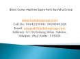 Block Cutter Machine Spare Parts Kashdra Group PowerPoint PPT Presentation