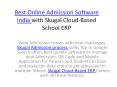 Best Online Admission Software India with Skugal Cloud-Based School ERP PowerPoint PPT Presentation