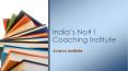 India's No #1 Coaching Institute for Government Exams - Avision Institute PowerPoint PPT Presentation