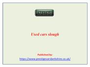 Used cars slough