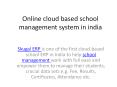 Online cloud based school management system in india PowerPoint PPT Presentation