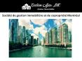 Société de gestion immobilière et de copropriété Montréal PowerPoint PPT Presentation