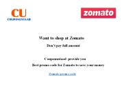 Zomato promo code and coupons
