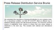 Best Press Release Service Brunei