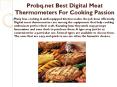Probq.net Best Digital Meat Thermometers For Cooking Passion PowerPoint PPT Presentation