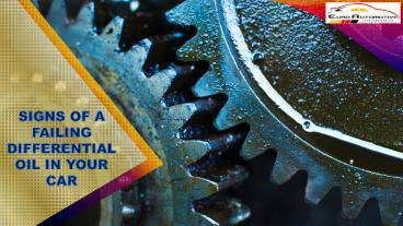 Signs of a Failing Differential Oil in your Car presentation free to