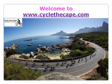 The Many Benefits of Road Cycling Tours Cape Town