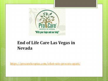 Best End of Life Care Las Vegas