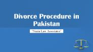 Consult About Legal Divorce Procedure in Pakistan By Advocate Nazia