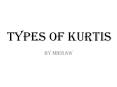 Types Of Kurtis | Mirraw PowerPoint PPT Presentation