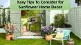 Best strategies to improve your home's decor - Sunflowers PowerPoint PPT Presentation