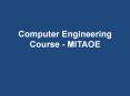 Computer Engineering Course - MITAOE PowerPoint PPT Presentation