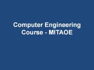 Computer Engineering Course - MITAOE