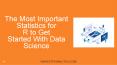The Most Important Statistics for R to Get Started With Data Science PowerPoint PPT Presentation