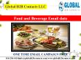 Food and Beverage Email data PowerPoint PPT Presentation