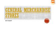 General Merchandise Stores