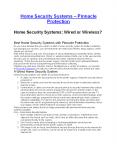 Home Security Systems PowerPoint PPT Presentation