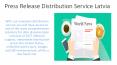 Press Release Distribution Service Latvia PowerPoint PPT Presentation