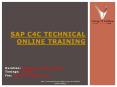 SAP C4C Technical Course Content PPT PowerPoint PPT Presentation