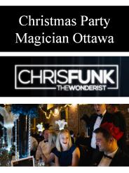 Christmas Party Magician Ottawa