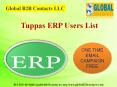 Tuppas ERP Users List PowerPoint PPT Presentation