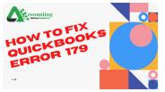How to Fix QuickBooks error 179 (1)