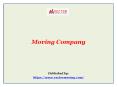 Moving Company PowerPoint PPT Presentation