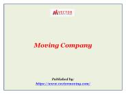 Moving Company