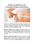 Weight Loss Medicine - New Prescription Weight Loss Medicines PowerPoint PPT Presentation