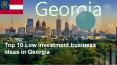 Top 10 Low investment business ideas in Georgia, United States PowerPoint PPT Presentation