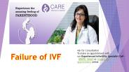 Failure of IVF