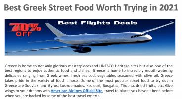 Best Greek Street Food Worth Trying in 2021