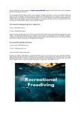Recreational Freediving with Mantas PowerPoint PPT Presentation