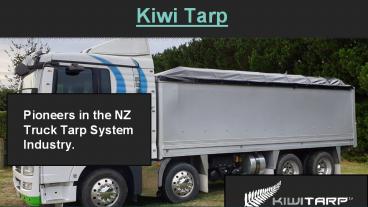 Kiwi Tarp
