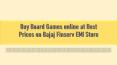 Buy Board Games online at Best Prices on Bajaj Finserv EMI Store