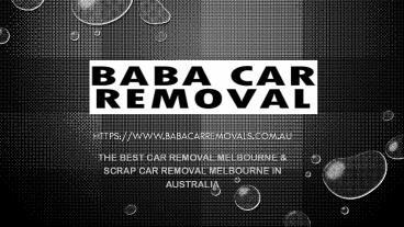 cash for cars Melbourne