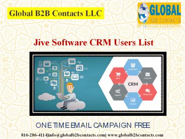 Jive Software CRM Users List