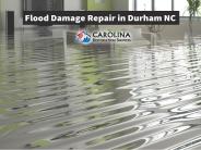 Flood Damage Repair in Durham NC