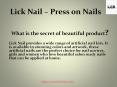 Are you thinking of glamorous, it’s a Best designer press on nail. PowerPoint PPT Presentation